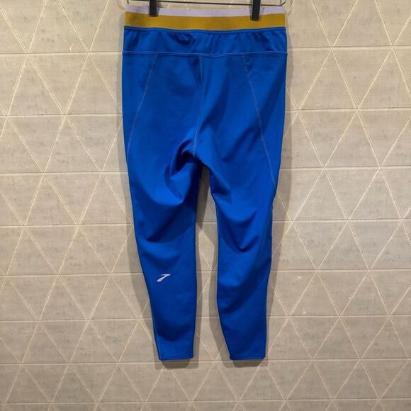 Brooks RUN WITHIN 7/8 TIGHTS Blue New Women's Workout Pants M - Picture 4 of 9